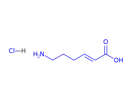 Molecular Structure of 19991-88-9 ((E)-6-AMinohex-2-enoic Acid Hydrochloride)