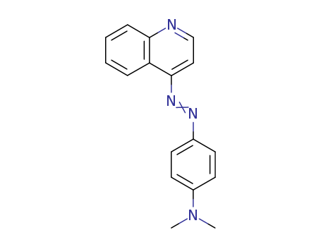 Benzenamine,N,N-dimethyl-4-[2-(4-quinolinyl)diazenyl]-