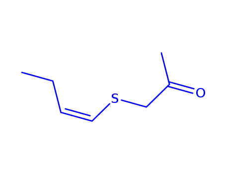 2-프로판온, 1-(1-부테닐티오)-, (Z)-(9CI)