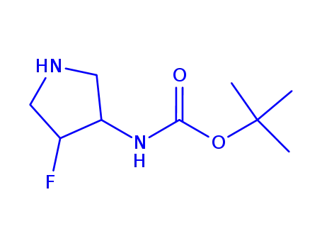tert-Butyl (4-fluoropyrrolidin-3-yl)carbamate
