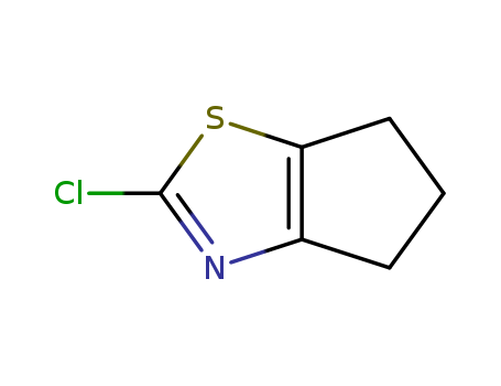 4H-Cyclopentathiazole,  2-chloro-5,6-dihydro-