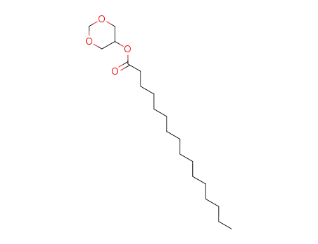 Molecular Structure of 163550-89-8 (hexadecanoic acid [1,3]dioxan-5-yl ester)