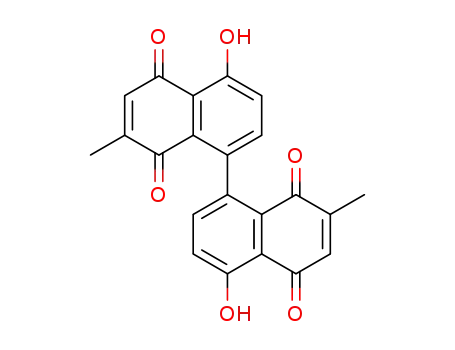 Molecular Structure of 33927-59-2 (8,8'-biplumbagin)