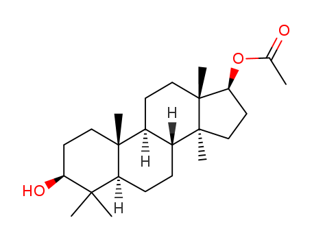 5a-Androstane-3b,17b-diol, 4,4,14-trimethyl-, 17-acetate (7CI,8CI) cas  6587-42-4