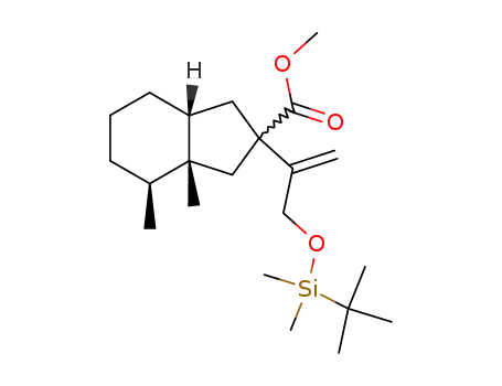 (3aR,4S,7aR)-2-[1-(tert-Butyl-dimethyl-silanyloxymethyl)-vinyl]-3a,4-dimethyl-octahydro-indene-2-carboxylic acid methyl ester