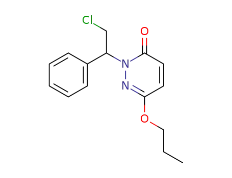 2-(2-chloro-1-phenylethyl)-6-propoxypyridazin-3(2H)-one