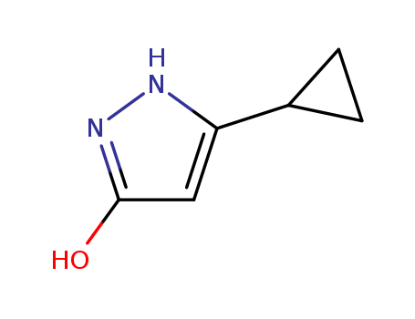 5-Cyclopropyl-1,2-dihydropyrazol-3-one cas no. 199125-36-5 97%