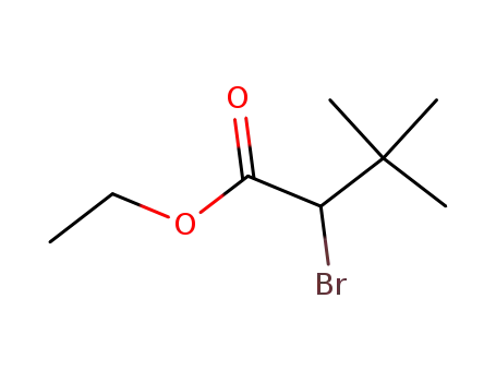 Molecular Structure of 20201-39-2 (ethyl 2-bromo-3,3-dimethylbutanoate)