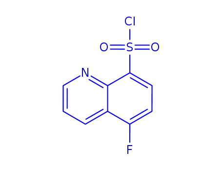 5- 플루오로 -8- 퀴놀린 설 포닐 염화물