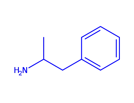Molecular Structure of 96332-84-2 (1-Phenyl-2-aminopropane)