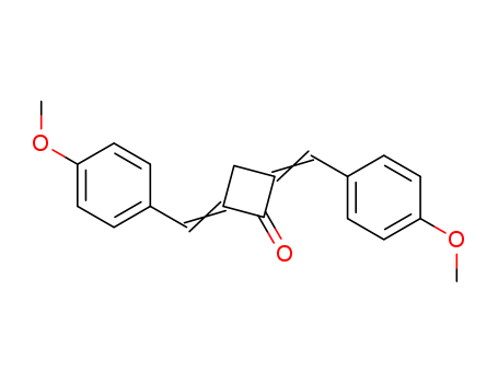 Cyclobutanone,2,4-bis[(4-methoxyphenyl)methylene]- cas  17078-44-3