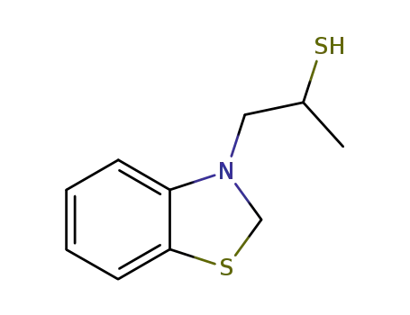 3-Benzothiazolineethanethiol,-alpha--methyl-(8CI)