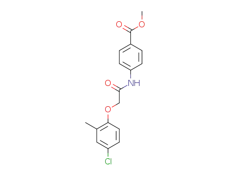 METHYL 4-{[(4-CHLORO-2-METHYLPHENOXY)ACETYL]AMINO}BENZOATE