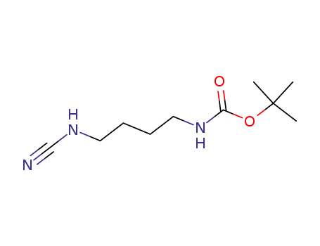Carbamic acid, [4-(cyanoamino)butyl]-, 1,1-dimethylethyl ester (9CI)