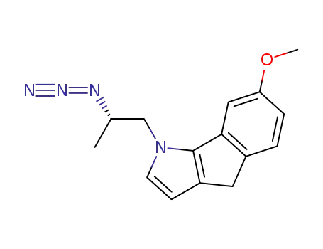 (S)-1-(2-azido-propyl)-7-methoxy-1,4-dihydro-indeno[1,2-b]pyrrole