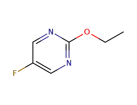 Molecular Structure of 17148-48-0 (2-ETHOXY-5-FLUOROPYRIMIDINE)