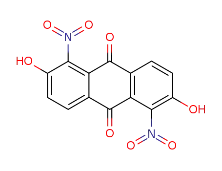 2,6-Dihydroxy-1,5-dinitroanthracene-9,10-dione