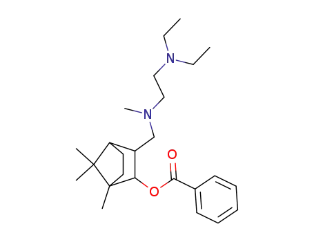 3-({[2-(diethylamino)ethyl](methyl)amino}methyl)-1,7,7-trimethylbicyclo[2.2.1]hept-2-yl benzoate