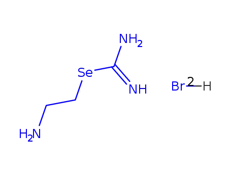 Molecular Structure of 1704-04-7 (aminoethylisoselenouronium)