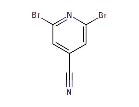 Molecular Structure of 408352-58-9 (2,6-Dibromo-4-cyanopyridine)