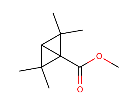 Molecular Structure of 19931-20-5 (2,2,4,4-Tetramethylbicyclo[1.1.0]butane-1-carboxylic acid methyl ester)