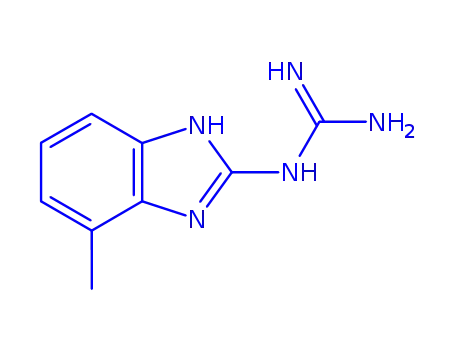 구아니딘, (4-메틸-1H-벤즈이미다졸-2-일)-(9CI)
