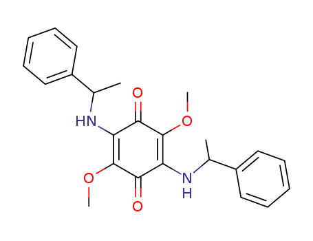 2,5-Cyclohexadiene-1,4-dione,2,5-dimethoxy-3,6-bis[(1-phenylethyl)amino]- cas  16950-76-8