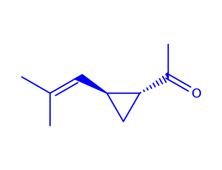 Ethanone, 1-[2-(2-methyl-1-propenyl)cyclopropyl]-, cis- (9CI)