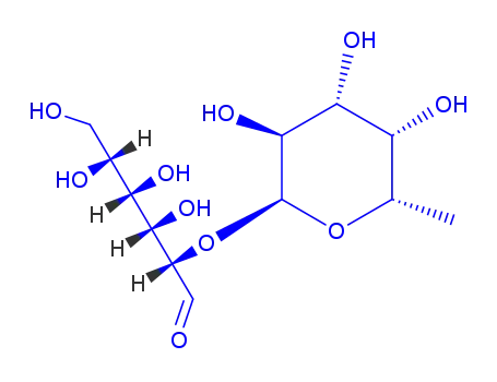 3,4,5,6-Tetrahydroxy-2-(3,4,5-trihydroxy-6-methyloxan-2-yl)oxyhexanal