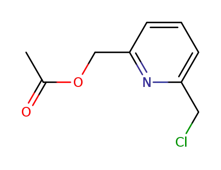 Molecular Structure of 200289-84-5 ([6-(CHLOROMETHYL)PYRIDIN-2-YL]METHYL ACETATE)