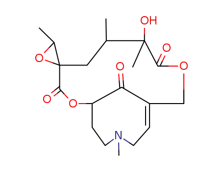 Molecular Structure of 16958-29-5 (otosenine)