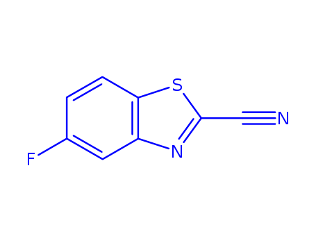 2-BENZO[D]THIAZOLECARBONITRILE,5-FLUORO-