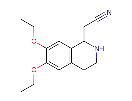 6,7-디에톡시-1,2,3,4-테트라히드로-1-이소퀴놀린 아세토니트릴, 99%