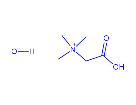 Molecular Structure of 17146-86-0 (BETAINE MONOHYDRATE)