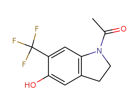 1-acetyl-5-hydroxy-6-trifluoromethylindoline