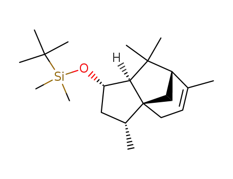 exo-4-(tert-butyldimethylsilyloxy)-exo-2,6,6,8-tetramethyltricyclo<5.3.1.0<sup>1.5</sup>>undec-8-ene