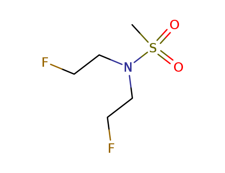 Methanesulfonamide,N,N-bis(2-fluoroethyl)- cas  1998-78-3