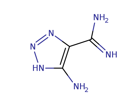 1H-1,2,3-Triazole-4-carboximidamide,5-amino- cas  16968-07-3