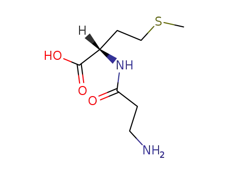 Molecular Structure of 17136-27-5 (MET-BETA-ALA)