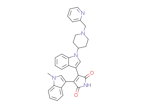 Molecular Structure of 170364-57-5 (Enzastaurin (LY317615))