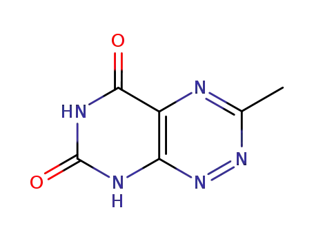 3-Methylpyrimido[5,4-e][1,2,4]triazine-5,7(6H,8H)-dione