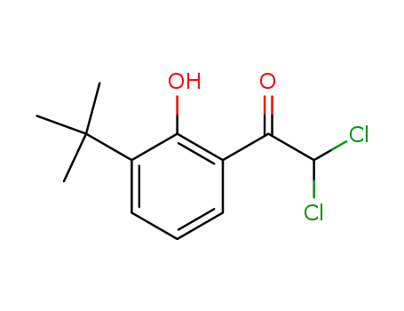 ω,ω-Dichloro-2-hydroxy-3-tert-butylacetophenone