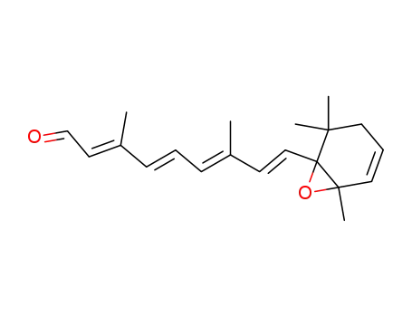Molecular Structure of 20008-03-1 (5,6-epoxy-3-dehydroretinal)