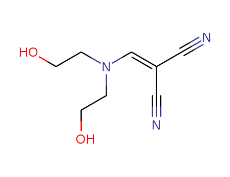 Propanedinitrile,2-[[bis(2-hydroxyethyl)amino]methylene]- cas  16956-53-9
