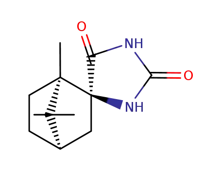 (4<i>S</i>,1'<i>R</i>)-1',7',7'-trimethyl-spiro[imidazolidine-4,2'-norbornane]-2,5-dione