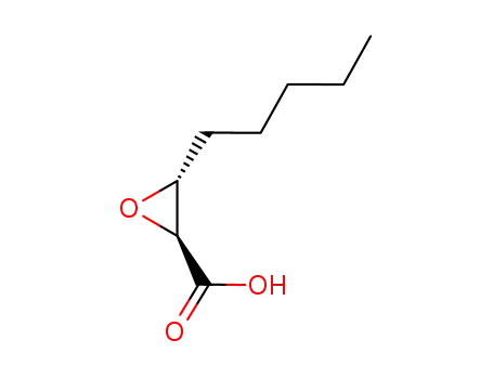 옥시란카르복실산, 3-펜틸-, (2S-트랜스)-(9CI)