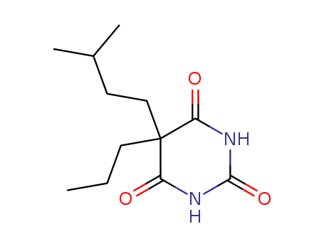 2,4,6(1H,3H,5H)-Pyrimidinetrione,5-(3-methylbutyl)-5-propyl- cas  17013-42-2
