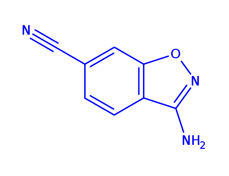 3-Amino-1,2-benzisoxazole-6-carbonitrile 229623-53-4