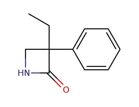 3-Ethyl-3-phenylazetidin-2-one