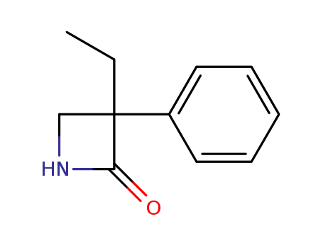 3-エチル-3-フェニルアゼチジン-2-オン